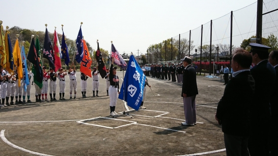 緑区春季大会　代表で選手宣誓！